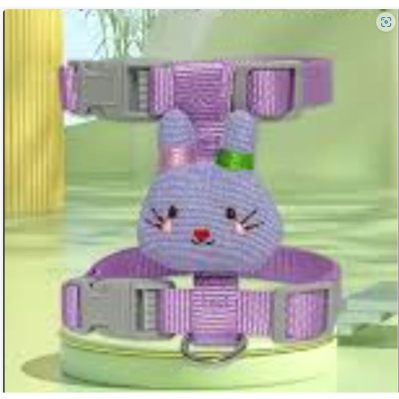 GENERICO - Arnes Collar Para Gato Mascota Violeta