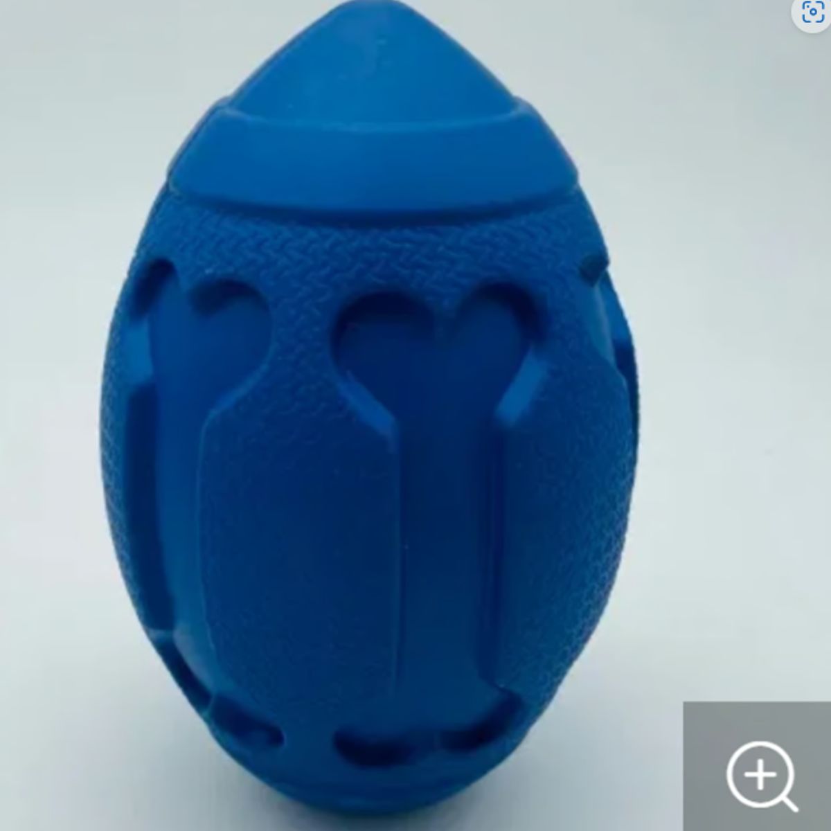 GENERICO - Juguete Para Perros Pelota Diseño Huesos Azul