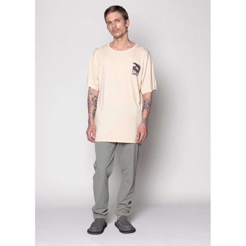 KAYA UNITE - Polera Hombre Organic Bamboo Corcovado Beige