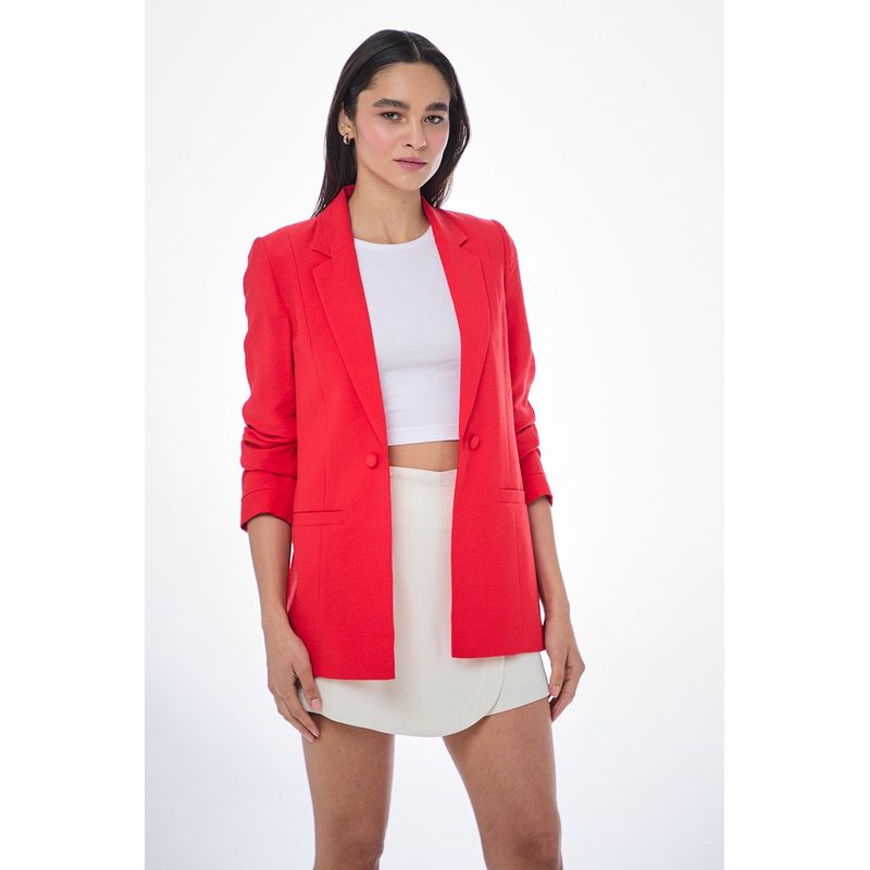 IO - Blazer Liso Rojo iO