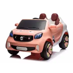 U BUY - Lindo coche eléctrico de juguete para niños rosa