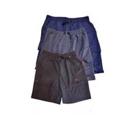 Pack 3 Short Hombre Secado Rápido Bolsillos