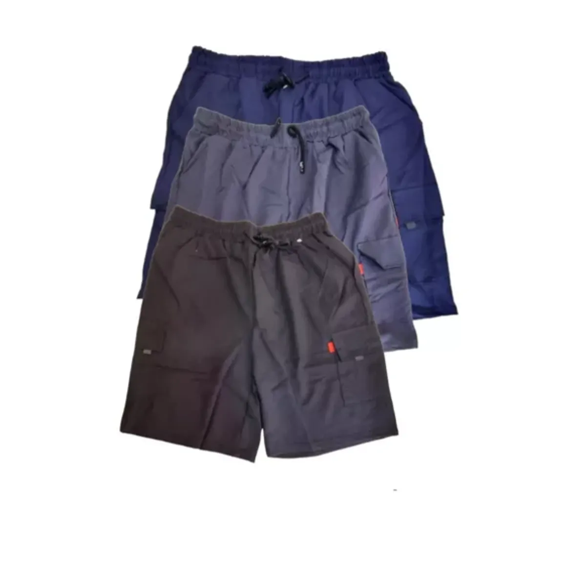 AGW - Pack 3 Short Hombre Secado Rápido Bolsillos