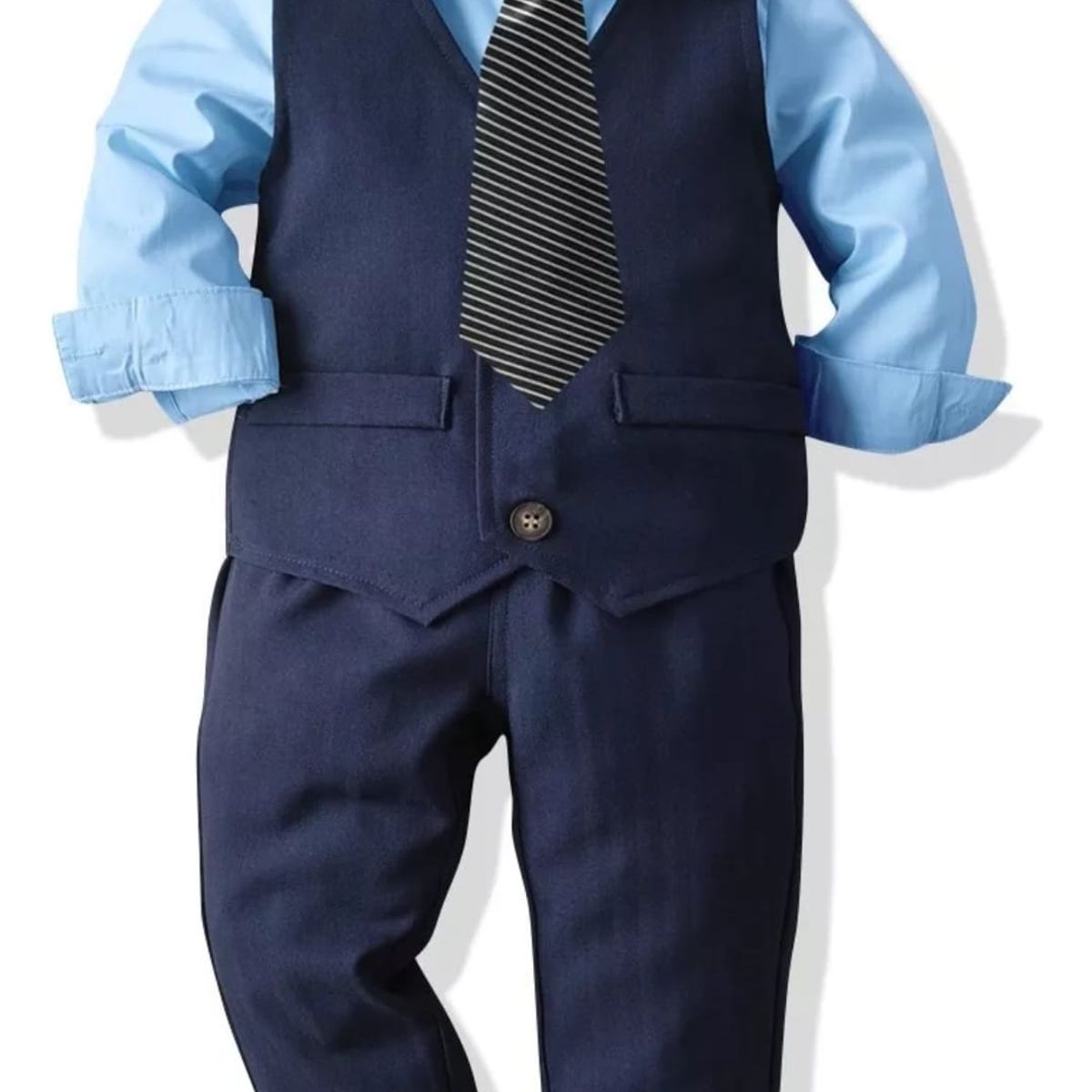 GENERICO - Traje Formal elegante moderno para bebe y niño