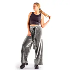 KADOOS - PANTALÓN PALAZZO TERCIOPELO