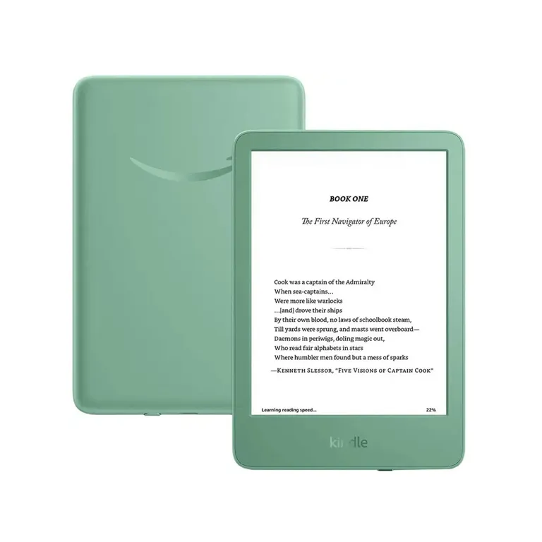 Nueva Amazon Kindle 6" E-Reader 2024 - 16 GB - Verde Matcha