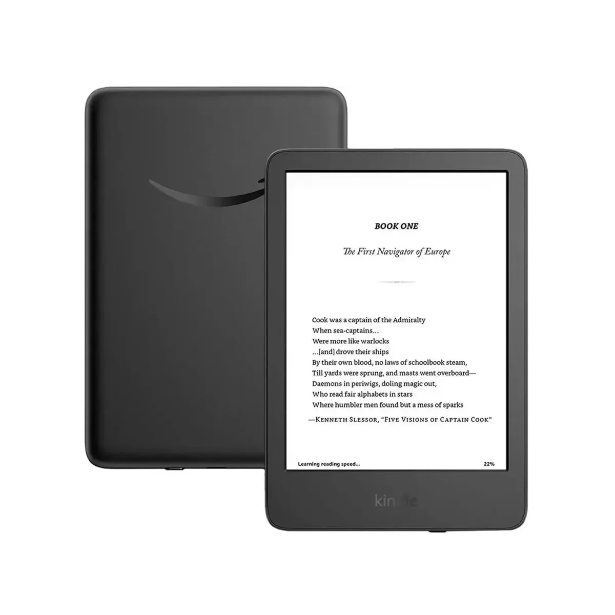 KINDLE - Nueva Amazon Kindle 6" E-Reader 2024 - 16 GB - Negro