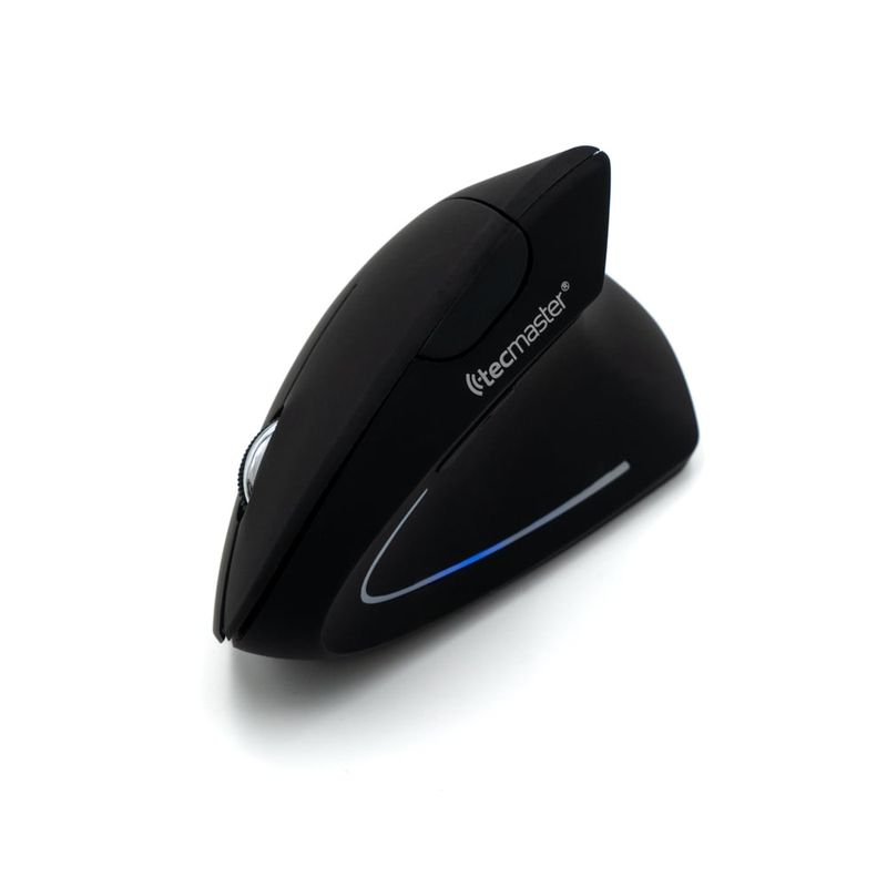 TECMASTER - Mouse Inalámbrico Vertical Recargable Tecmaster