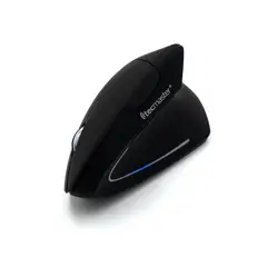 TECMASTER - Mouse Inalámbrico Vertical Recargable