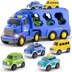 GENERICO - Juguetes De Camiones Para Niños Juego De 5 Piezas Regalo