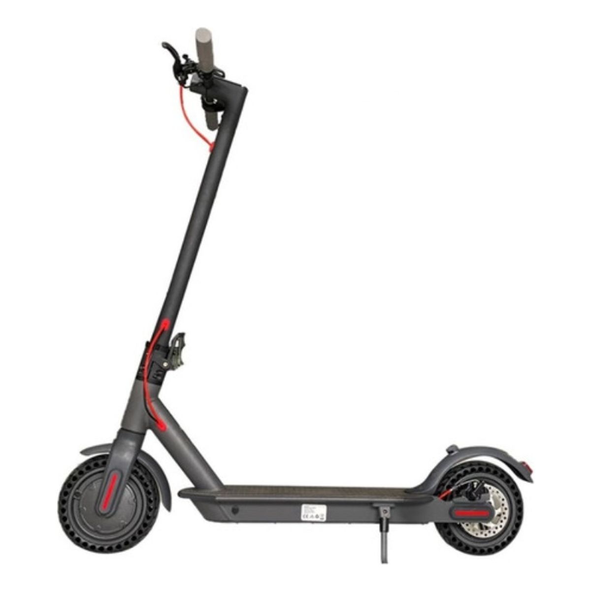 METEX - Scooter Adulto Eléctrico Plegable 25 Km/h Negro