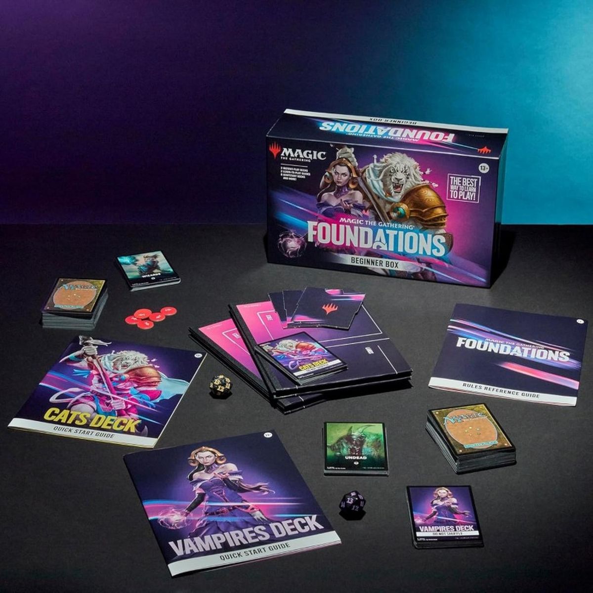 HASBRO - MTG Cimientos Caja de Principiante Español