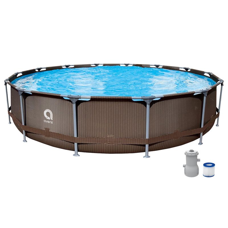 AVENLI - Piscina estructural redonda 457mx84 - 12023EU