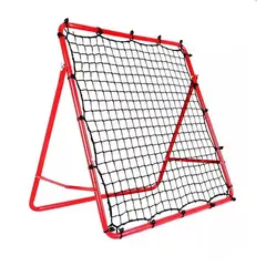 GENERICO - Red de rebote portátil para entrenamiento de porterías 1x1 m rojo