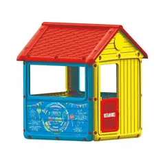 GENERICO - Casa de juegos infantil 100x104x125 cm multicolor