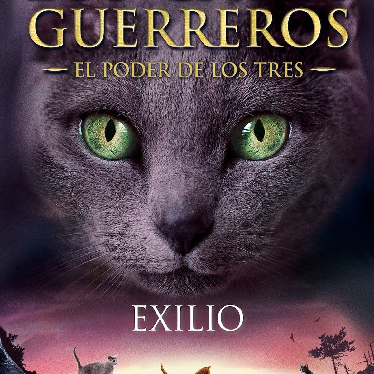 SALAMANDRA - Exilio (Gatos Guerreros, El Poder de los Tres 3) - E. Hunter