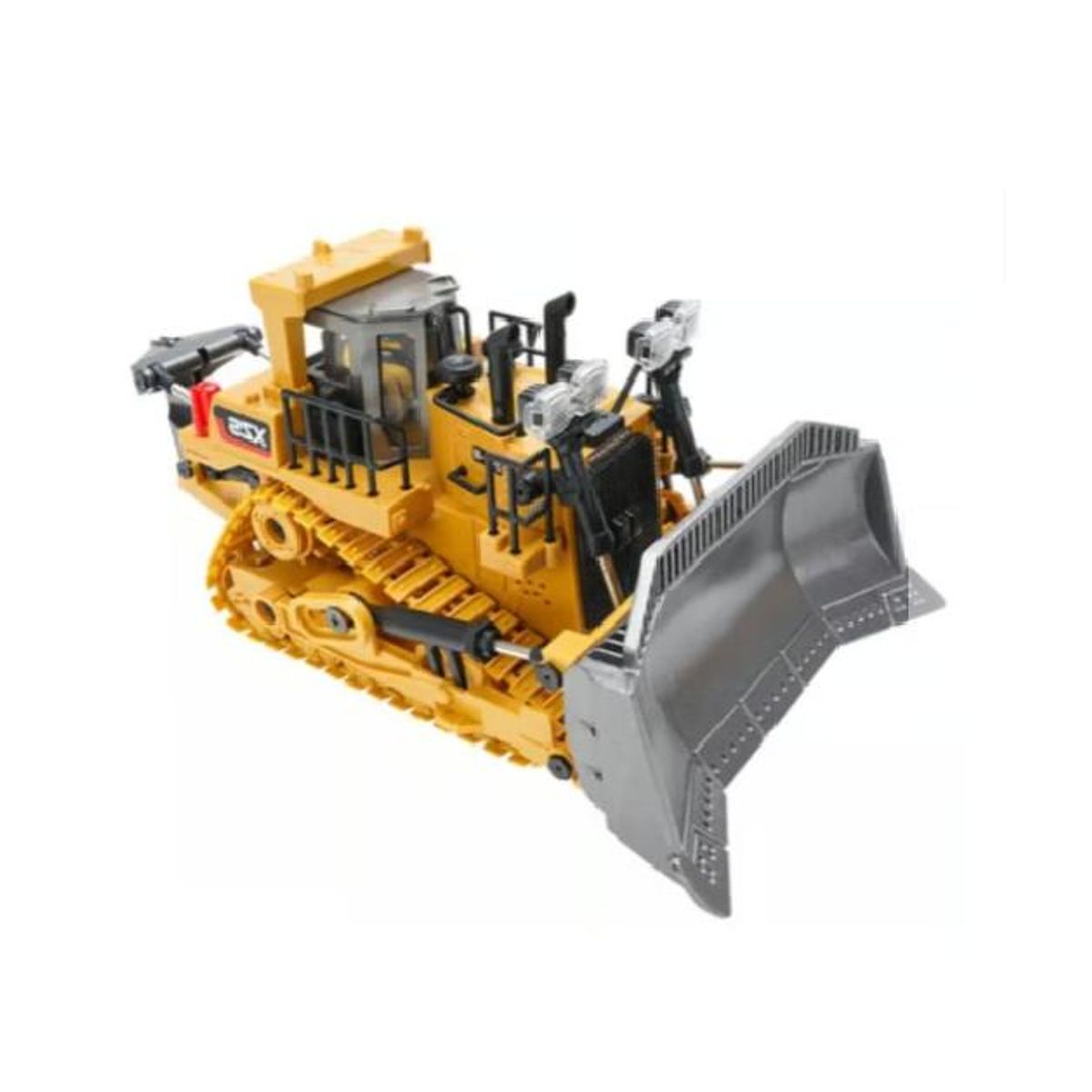 GENERICO - Bulldozer de aleación con control remoto de 9 canales