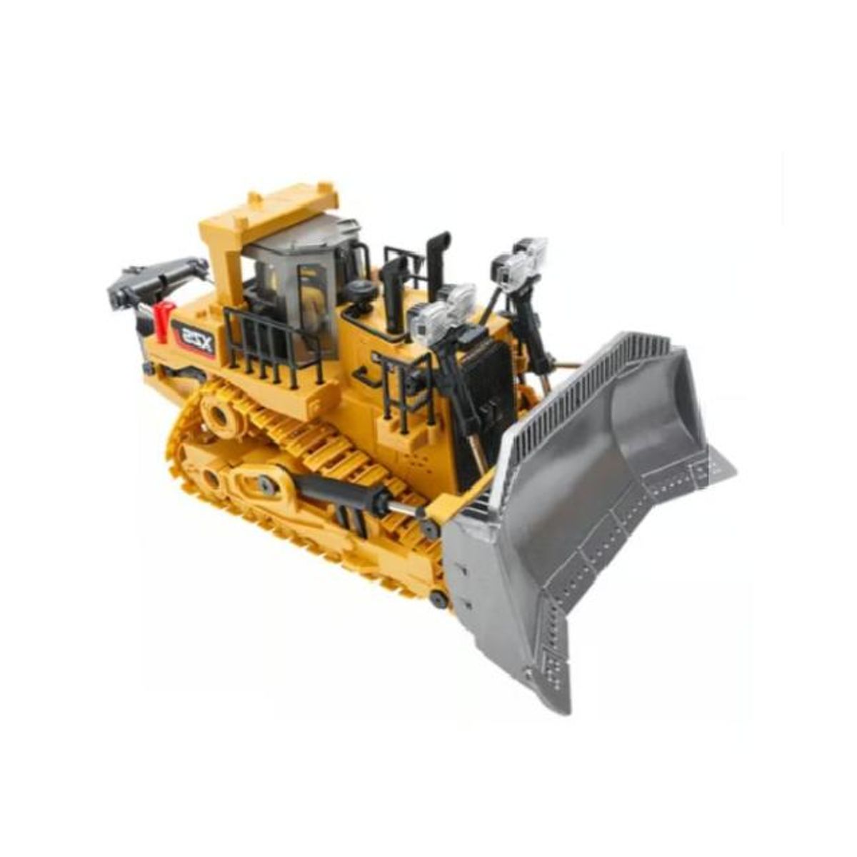 GENERICO - Bulldozer de aleación con control remoto de 9 canales