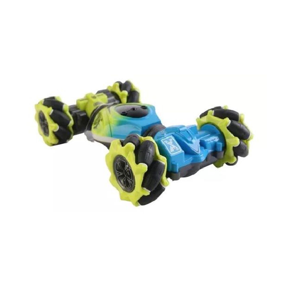 GENERICO - Auto loco 4x4 trucos pro con control 24g verde