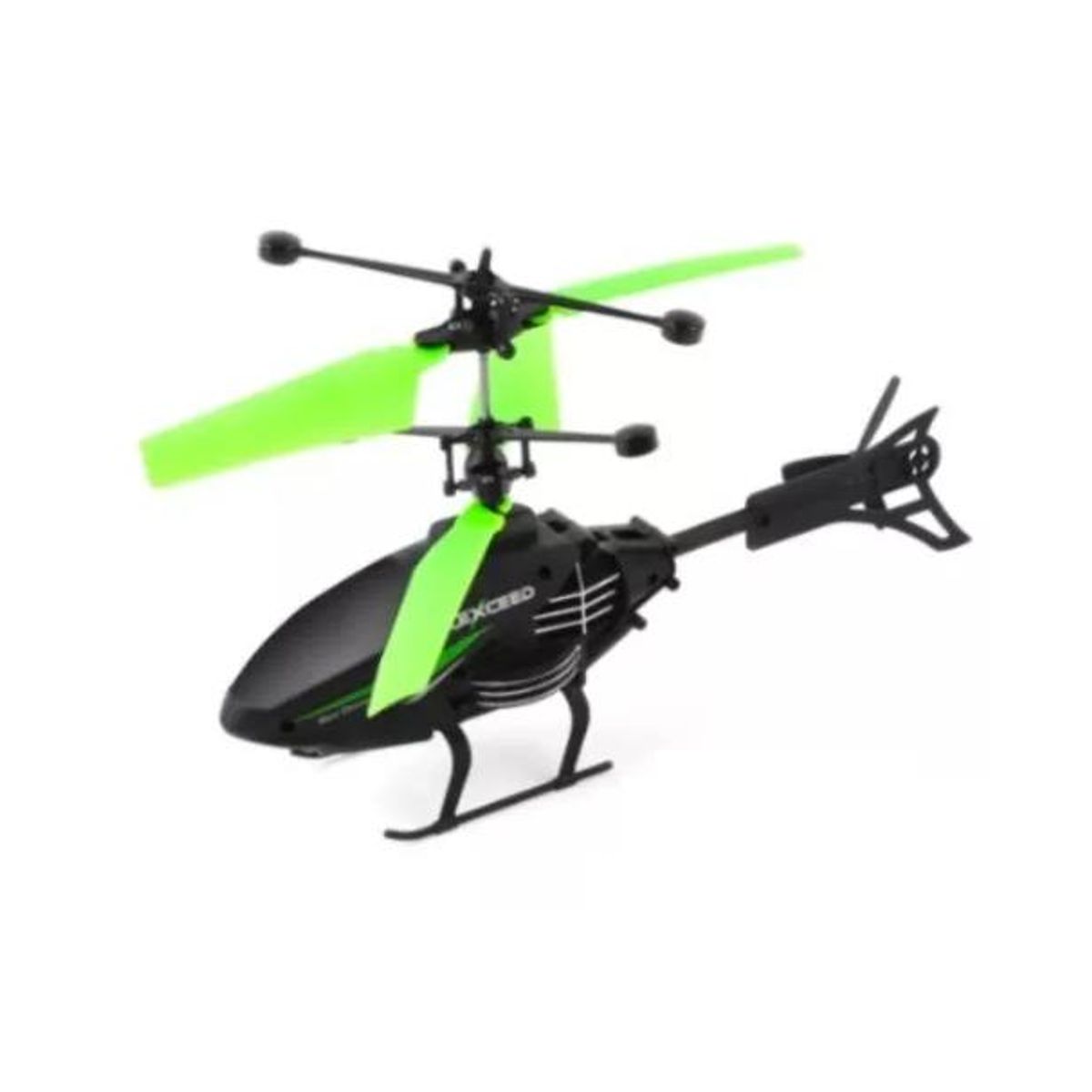 GENERICO - Helicóptero volador mini dron control remoto verde