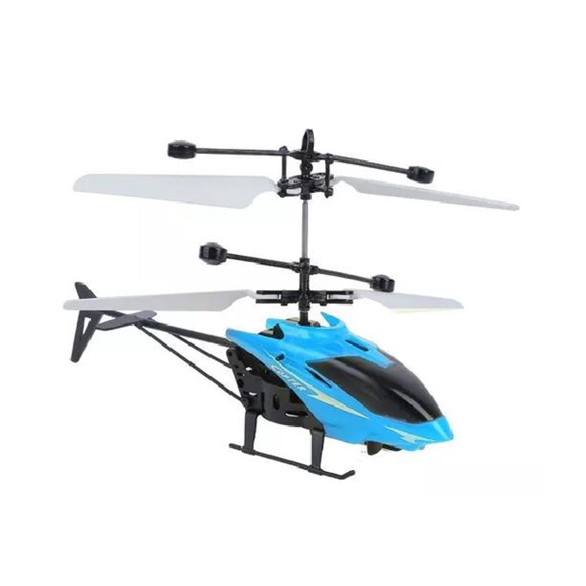 GENERICO - Helicóptero volador mini dron control remoto celeste