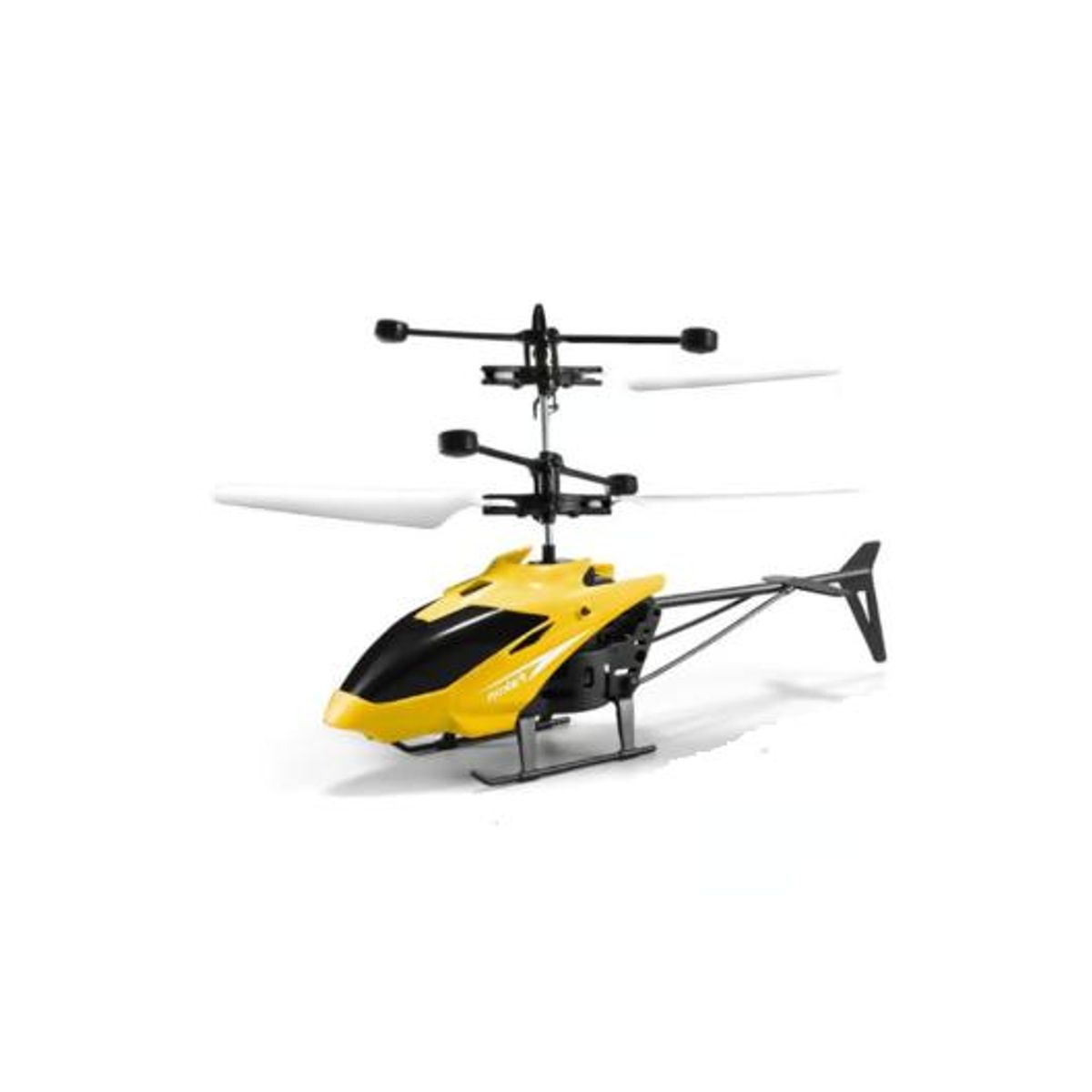 GENERICO - Helicóptero volador mini dron control remoto amarillo