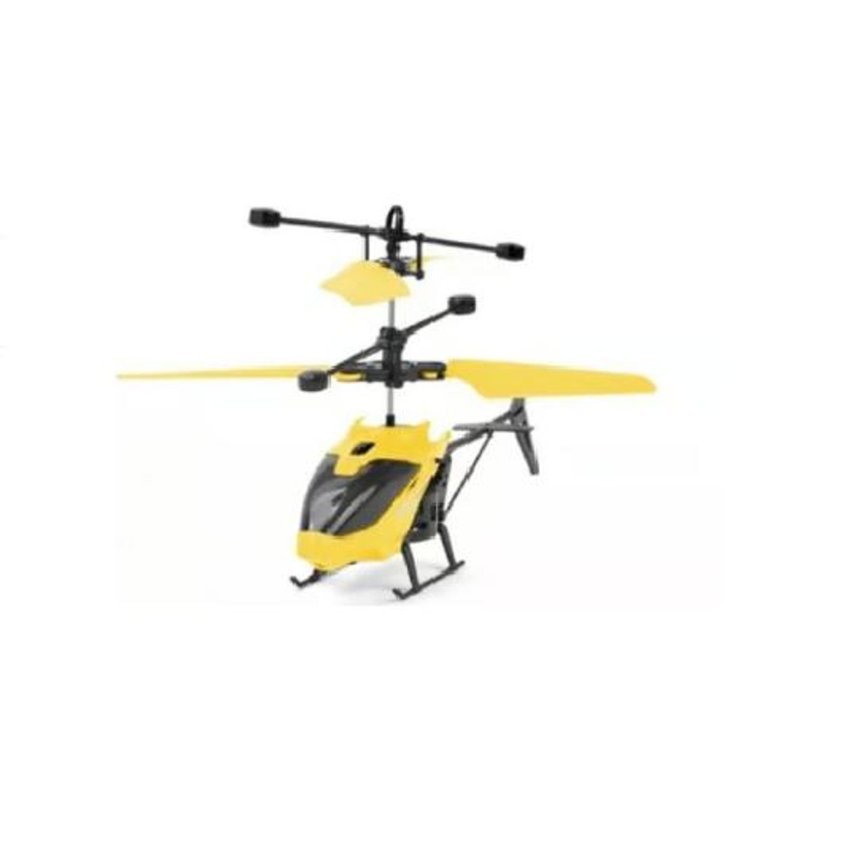 GENERICO - Helicóptero volador mini dron control remoto amarillo