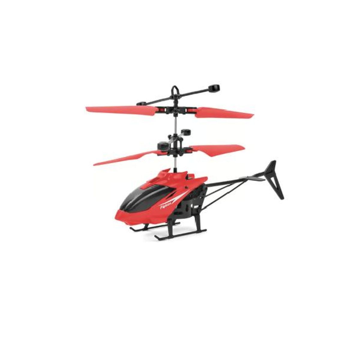 GENERICO - Helicóptero volador mini dron control remoto rojo