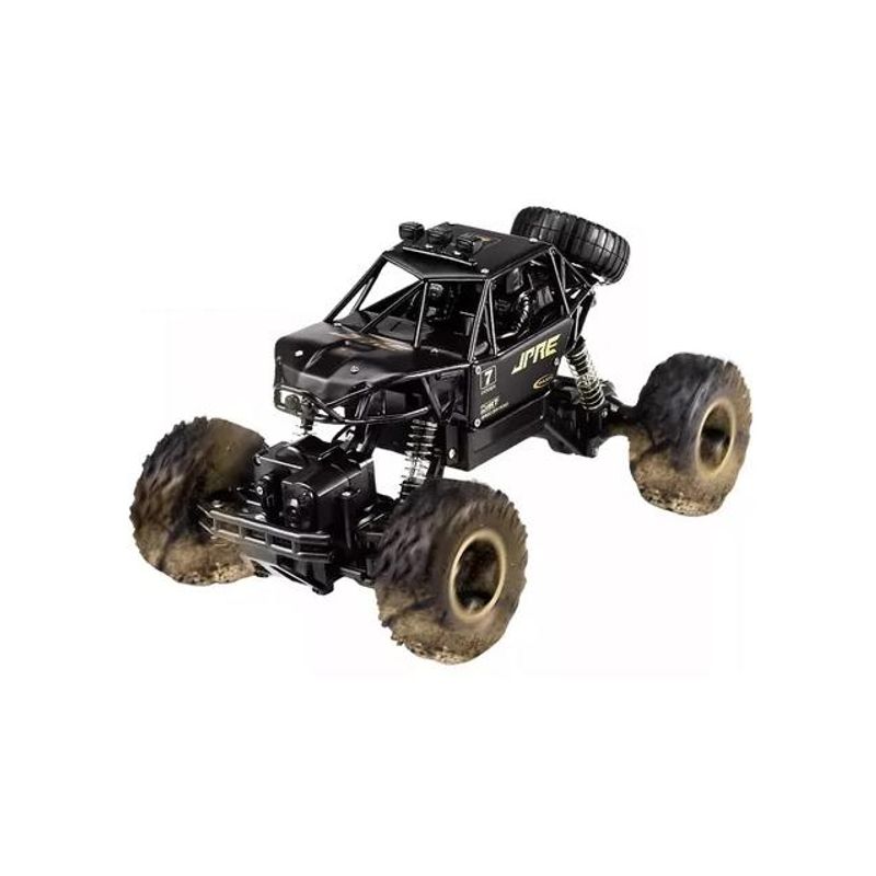 GENERICO - Juguete carros control remoto escalada 4x4 29 cm + 2 baterías