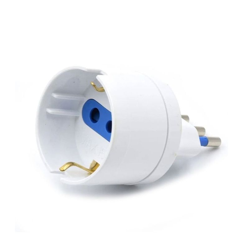 MACROTEL - Enchufe Adaptador Schuko Macrotel