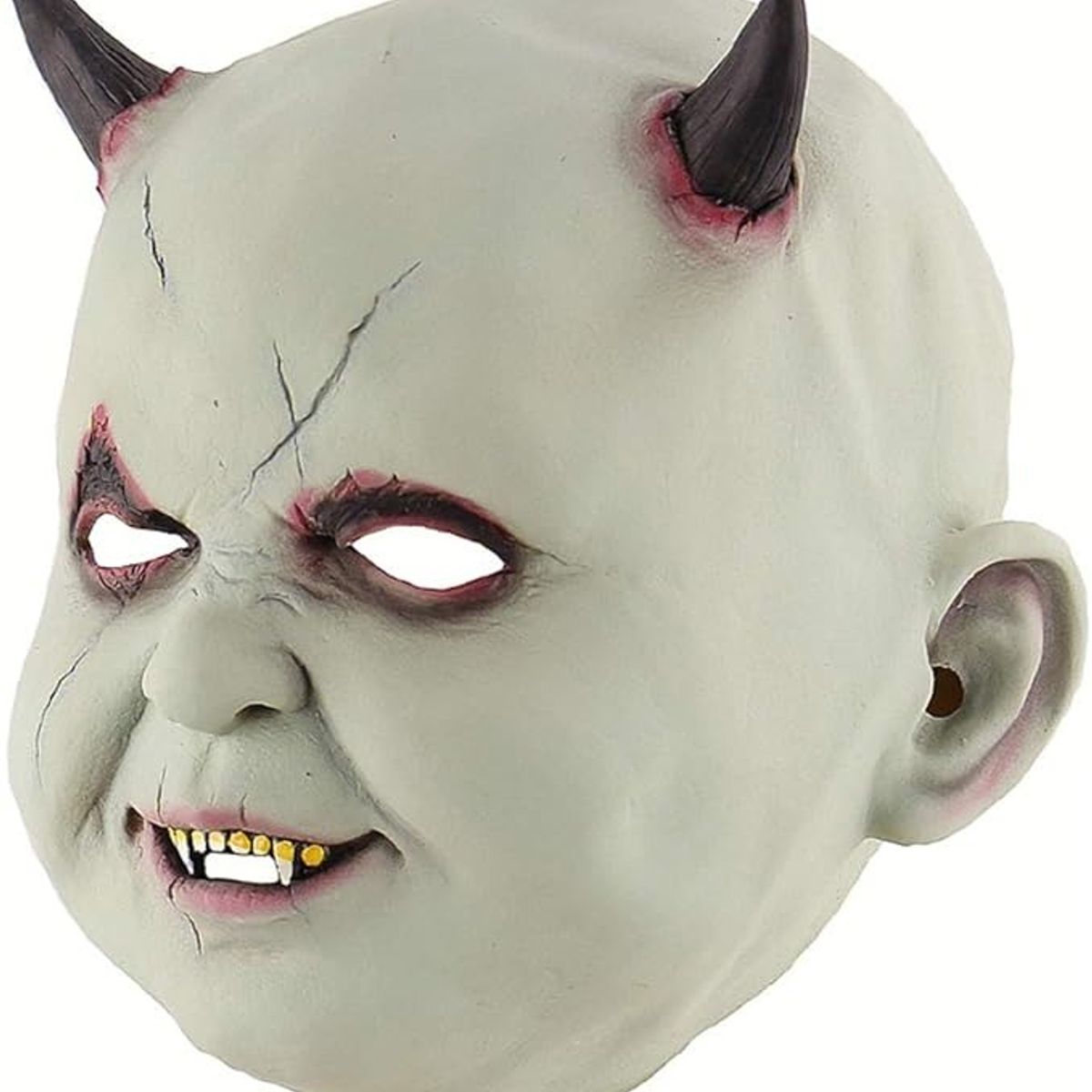 GENERICO - Máscara Látex Muñeco Vampiro Halloween