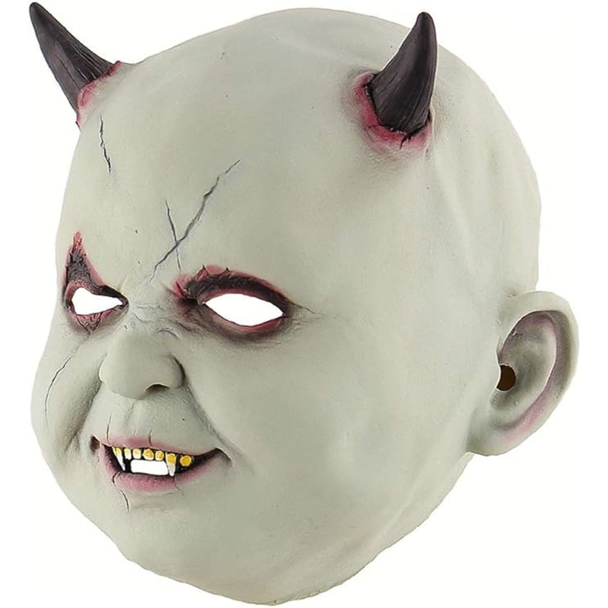 GENERICO - Máscara Látex Muñeco Vampiro Halloween