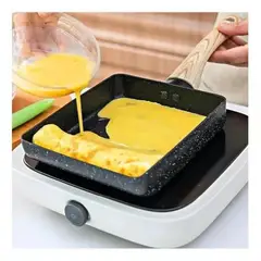 GENERICO - SARTÉN CUADRADO ANTIADHERENTE PARA TORTILLAS