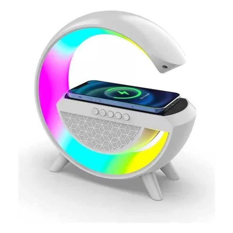 GENERICO - Lámpara de mesa inteligente altavoz Bluetooth Usb