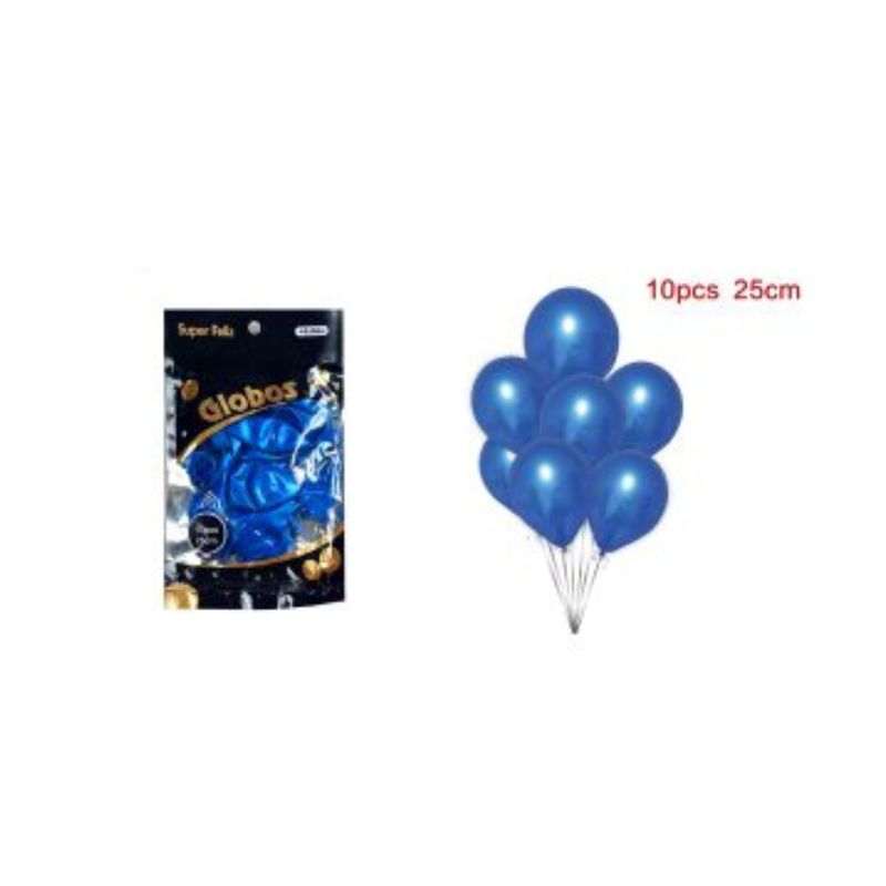 GENERICO - GLOBOS PERLADOS 10 CM 25 PCS