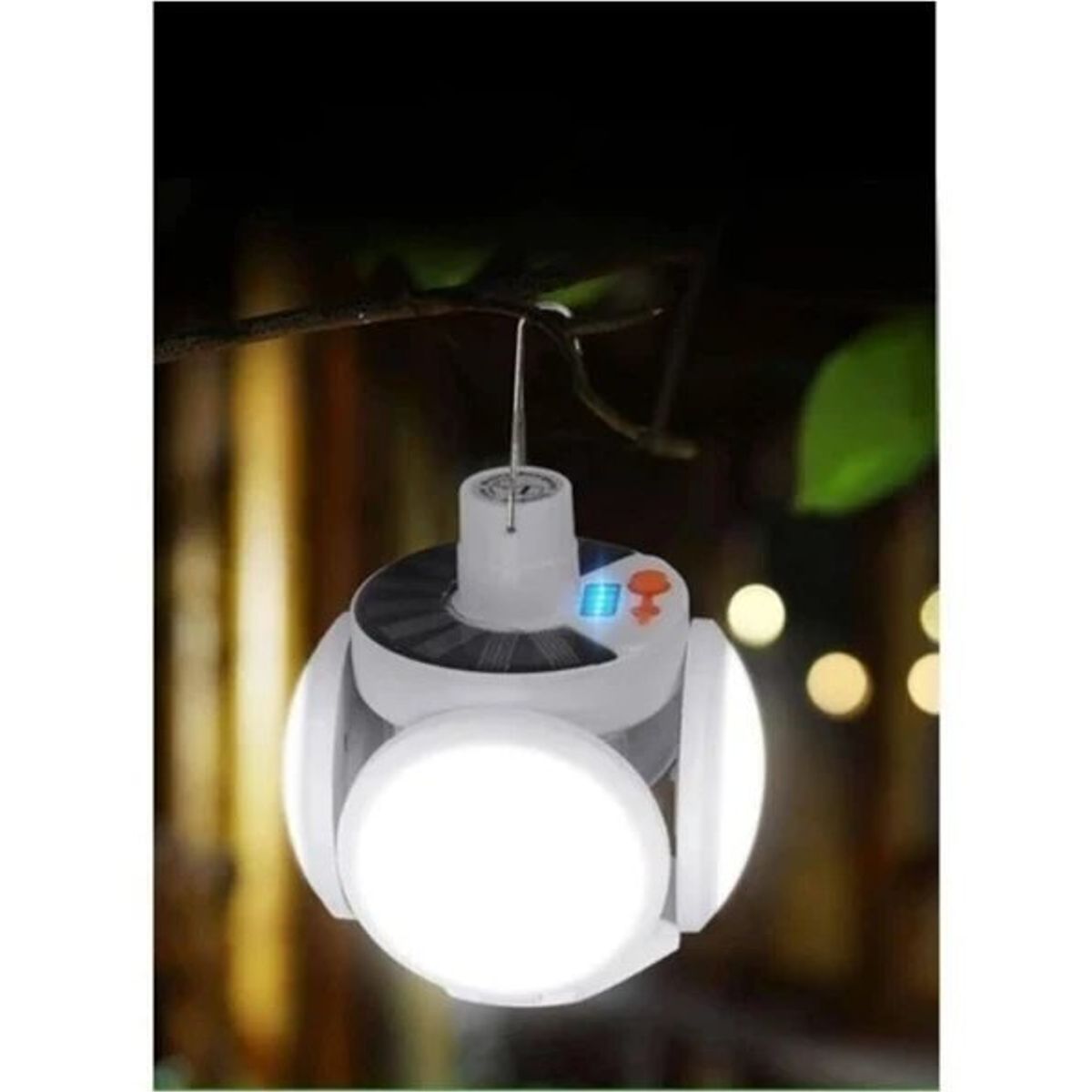 GENERICO - Luz Solar Camping Solar Emergency Charging Lamp