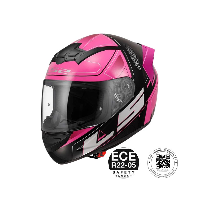 LS2 - Casco Integral LS2 FF352 Rosa - S