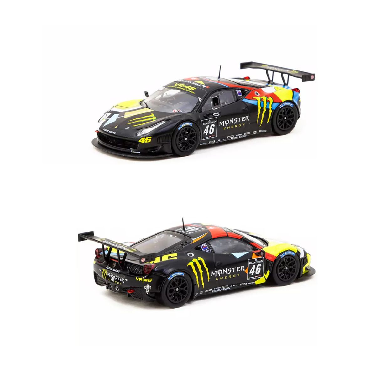 GENERICO - Ferrari 458 Italia GT3 Valentino Rossi Tarmac 1:64