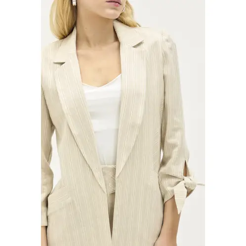 IO - Blazer Beige Mujer