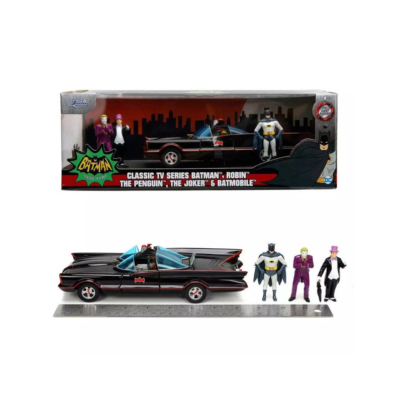 JADA TOYS - Batimovil Serie Clasica con figuras Jada Toys 124