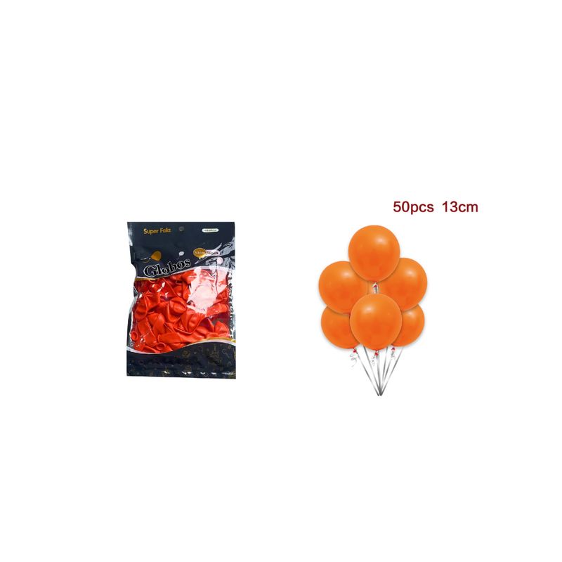 GENERICO - GLOBOS PERLADOS 13 CM 50 PCS