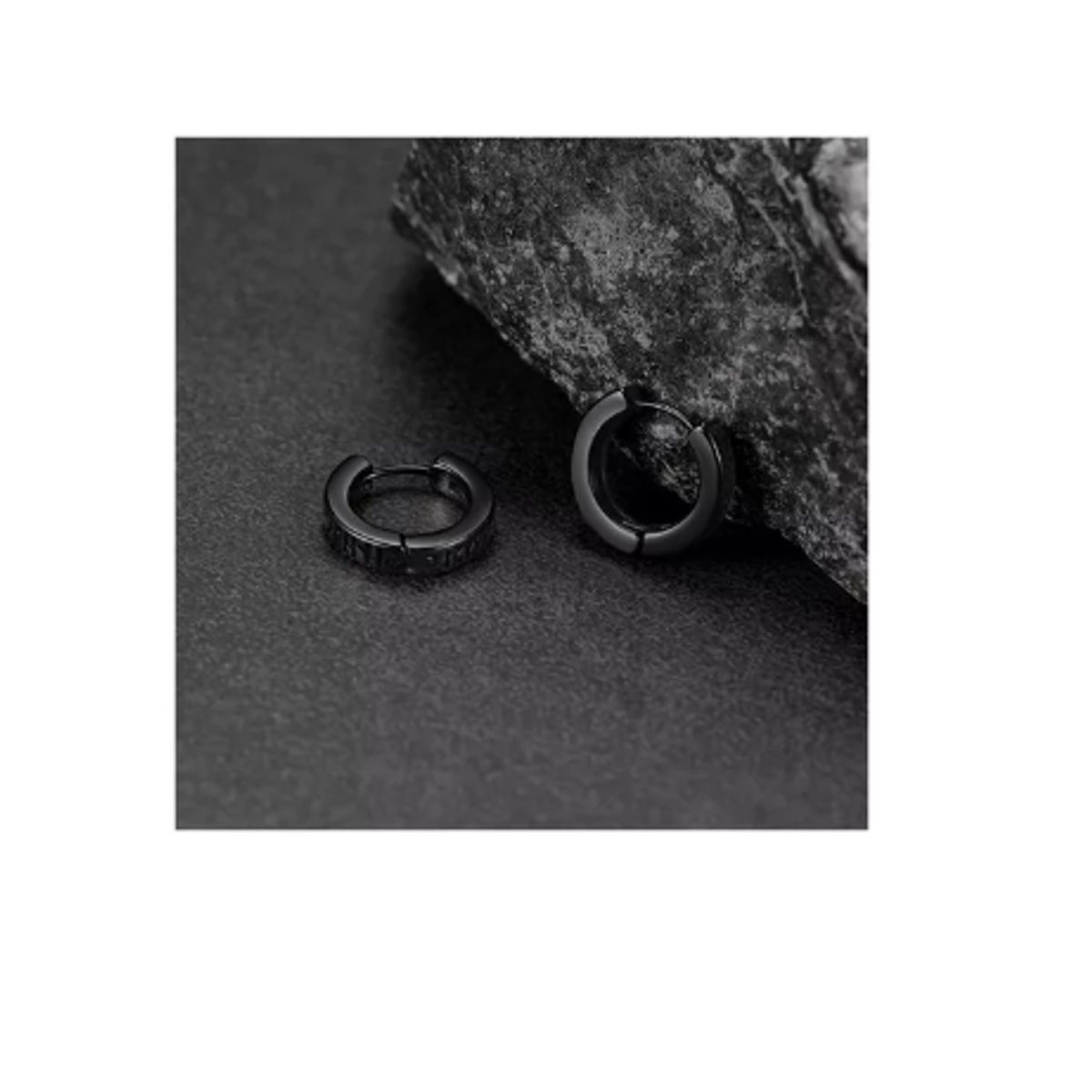 GENERICO - Pack 2 Pares Aros Runas Vikingas Hombre Mujer Piercing Oreja