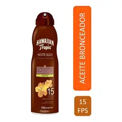 HAWAIIAN TROPIC - PROTECTOR SOLAR ACEITE SECO 15FPS
