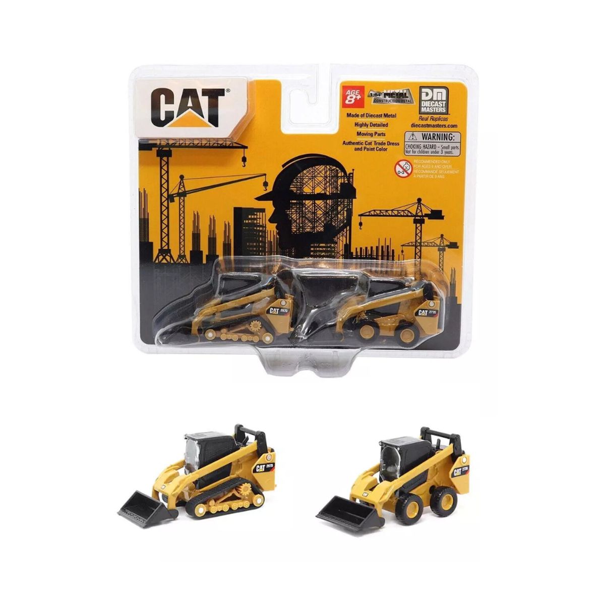 DIECAST MASTER - Pack Cargador Frontal CAT Original 164