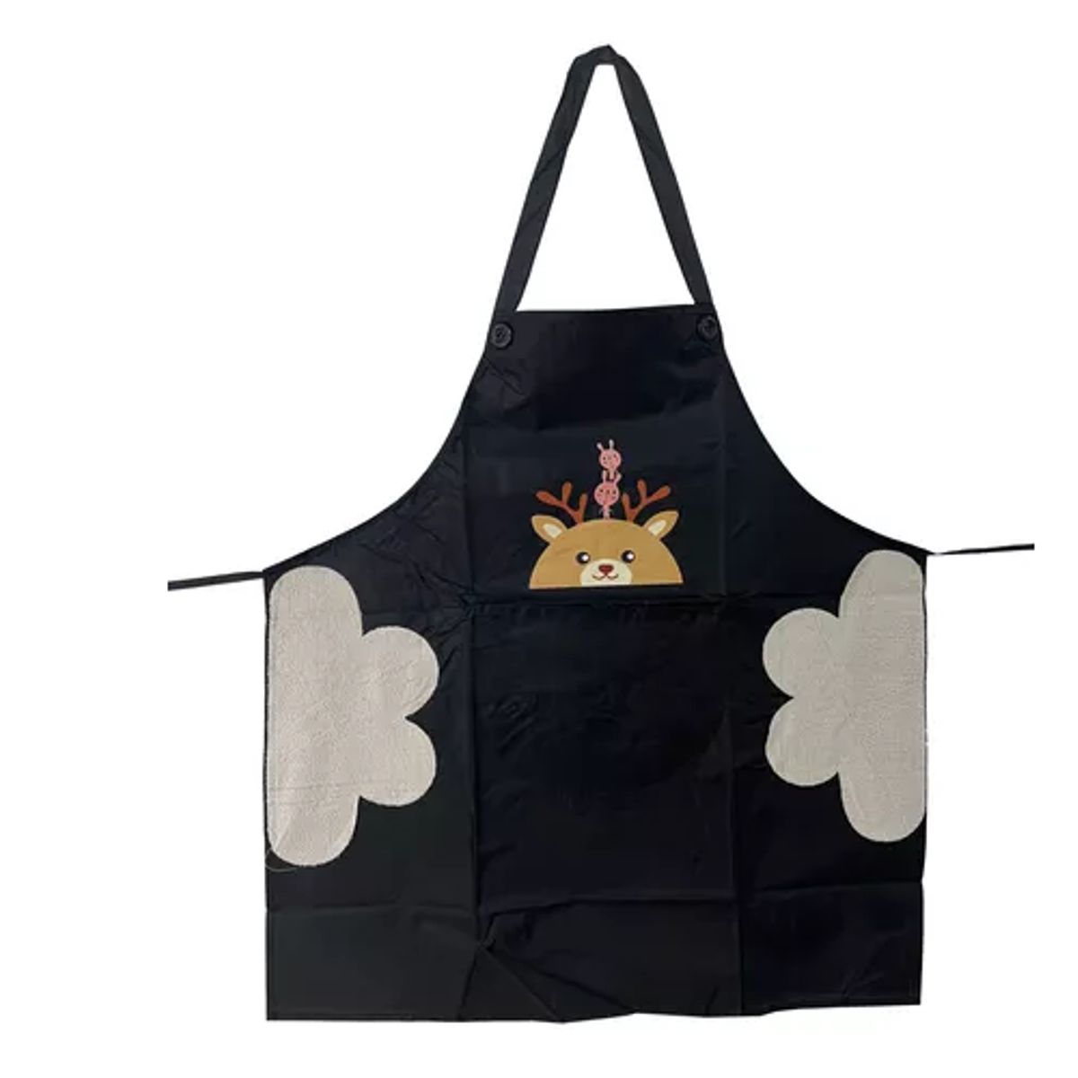 GENERICO - Delantal Pechera Mandil De Cocina Plástico Con Seca Mano