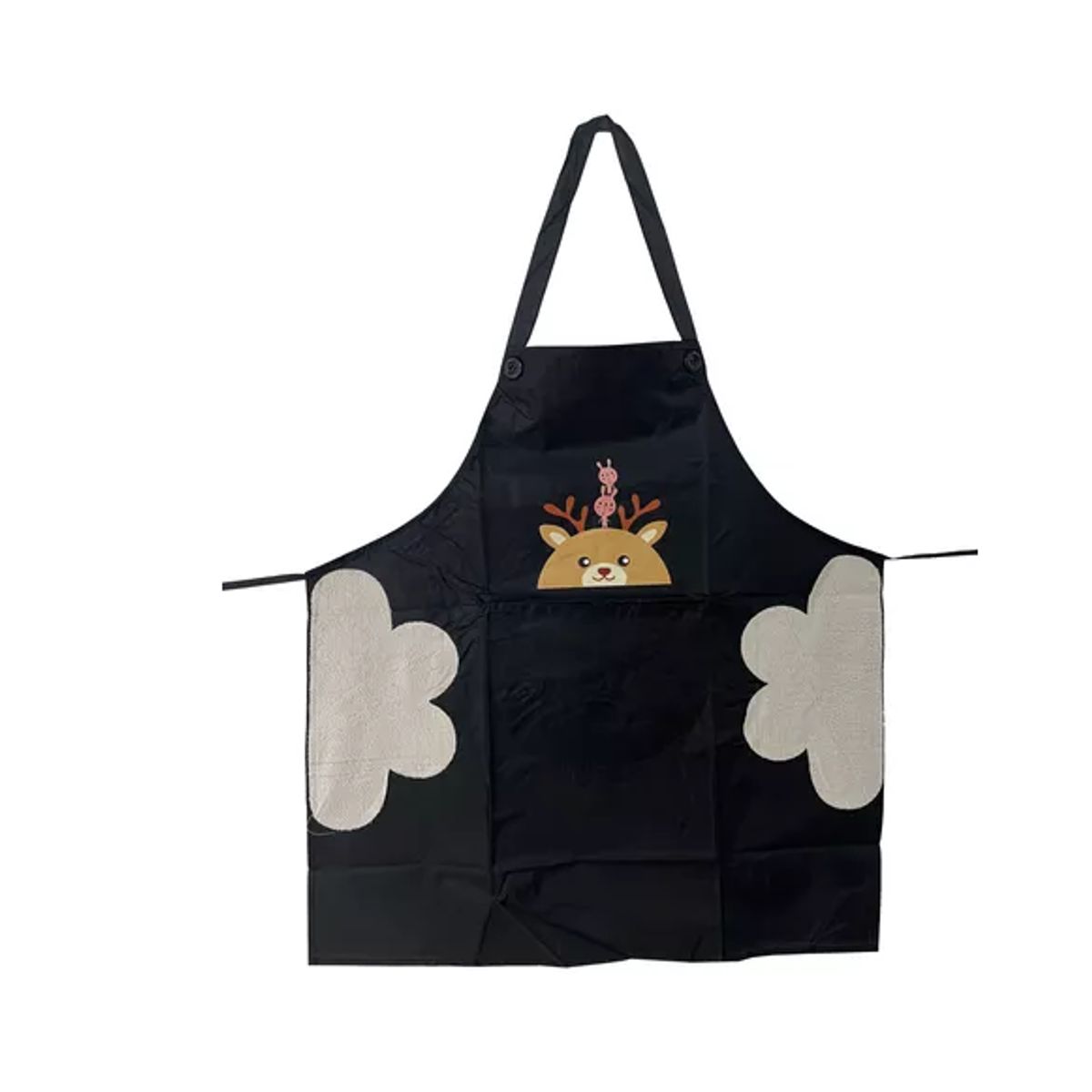 GENERICO - Delantal Pechera Mandil De Cocina Plástico Con Seca Mano