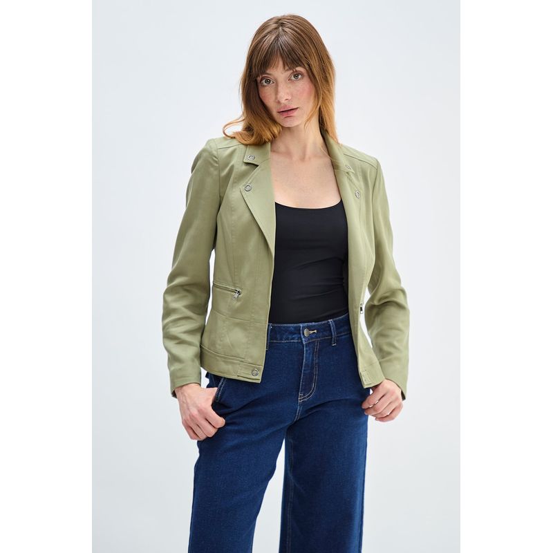 ASH - Chaqueta Verde Musgo Mujer Ash