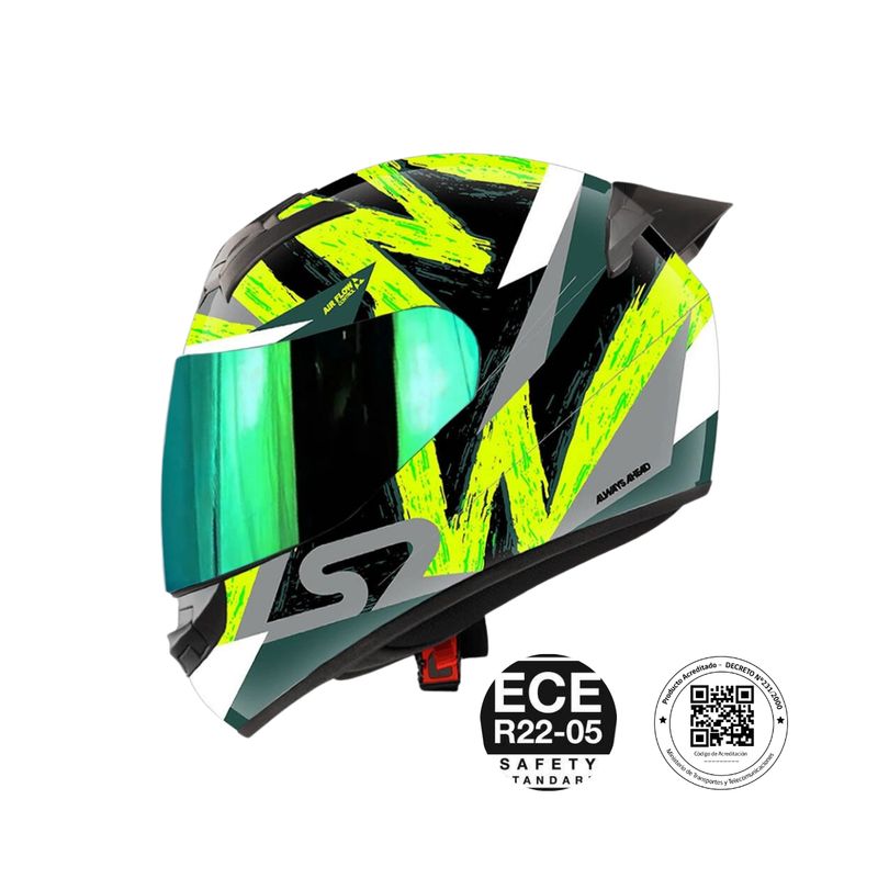 LS2 - Casco Integral LS2 FF352 Amarillo - L
