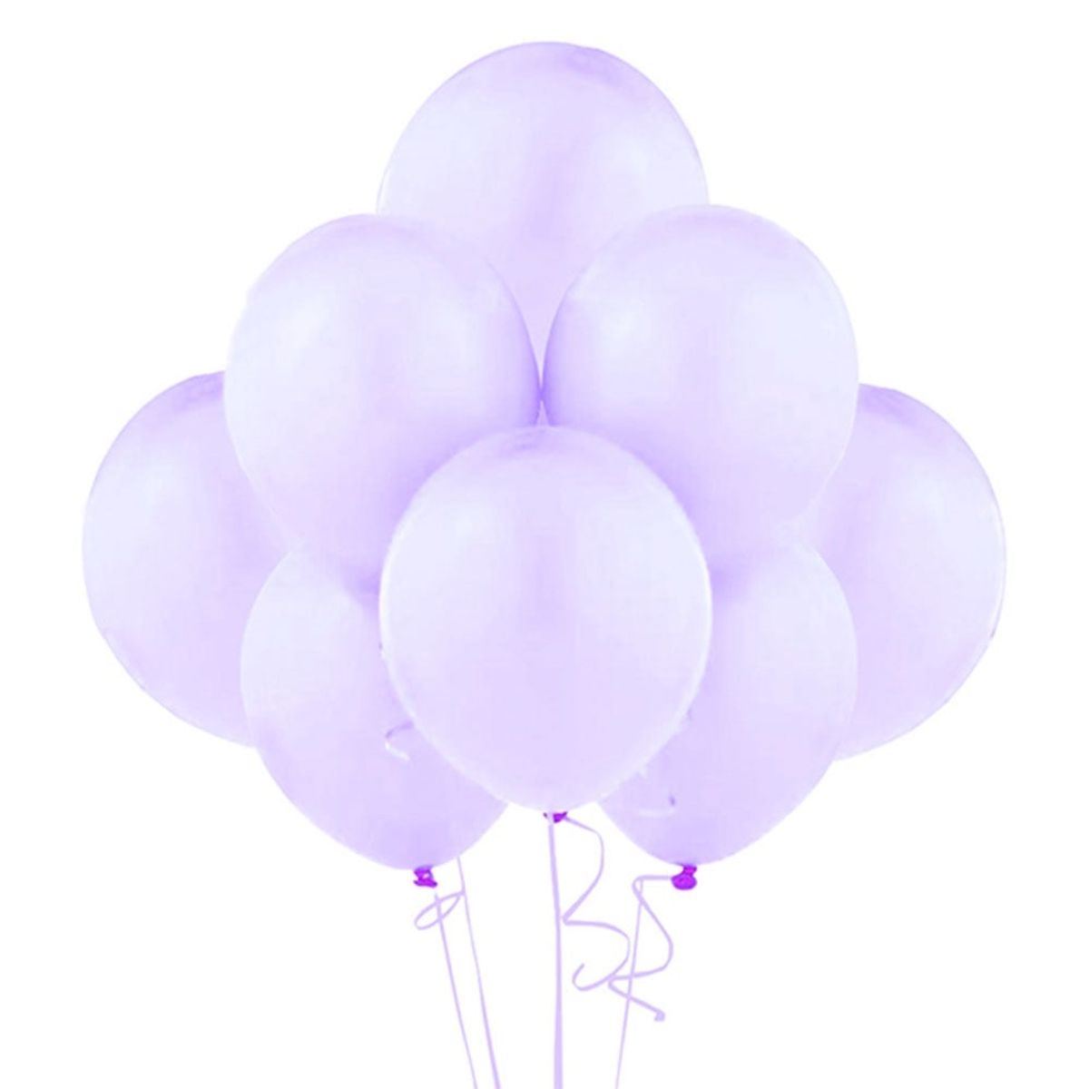 GENERICO - GLOBO 12 PASTEL MORADO X12 UNI