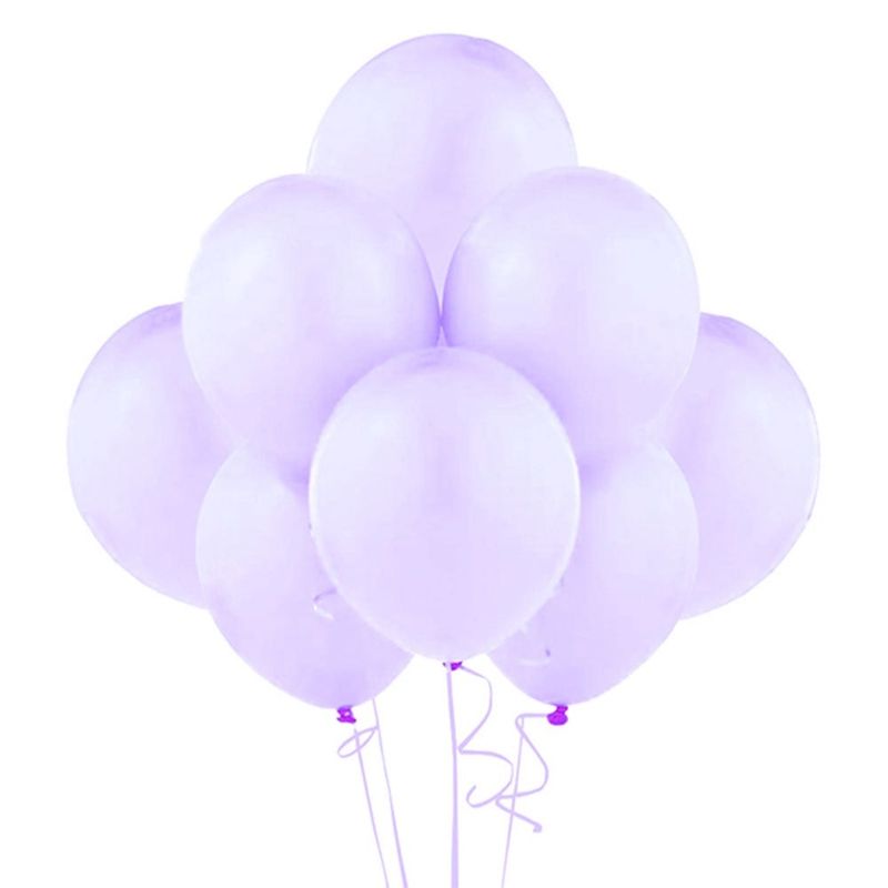 GENERICO - GLOBO 12 PASTEL MORADO X12 UNI